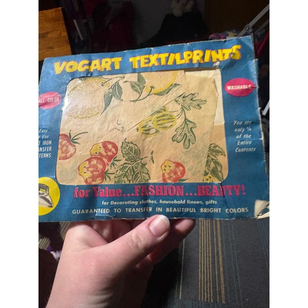Hot Iron‎ Transfer Patterns Lot of 9 Vintage Fabric Painting Sewing Crafts